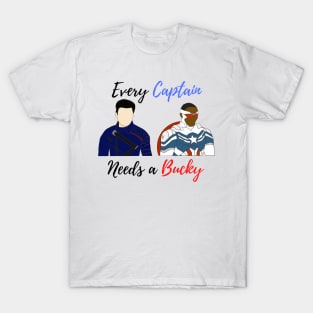 every captain needs a bucky new costumes T-Shirt